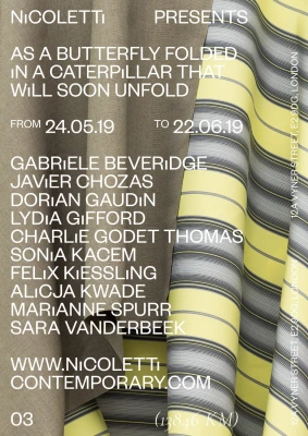 Felix Kiessling at Nicoletti Contemporary