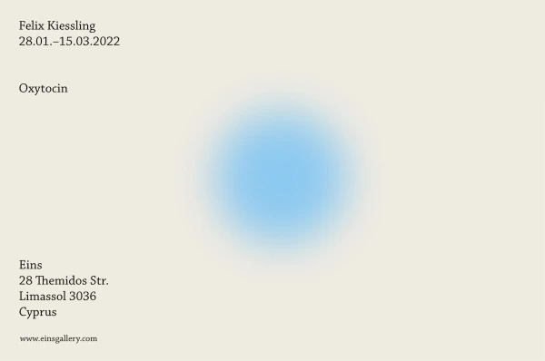 Felix Kiessling at Eins Gallery