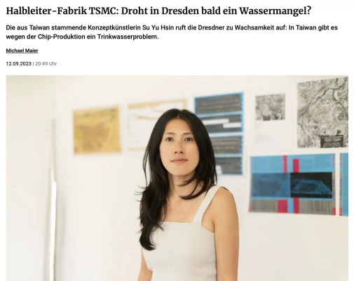 Su Yu Hsin on Berliner Zeitung