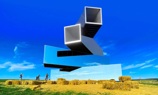 Fabian Knecht and Anne Duk Hee Jordan at SpiegelArche
